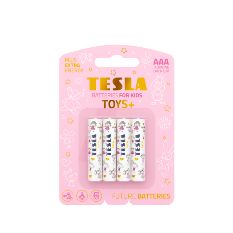 TESLA - baterii AAA TOYS GIRL, 4 buc, LR03 11030421