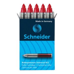 Rezervă pentru role Schneider Cartridge 852 0,6 mm/5 buc - roșu