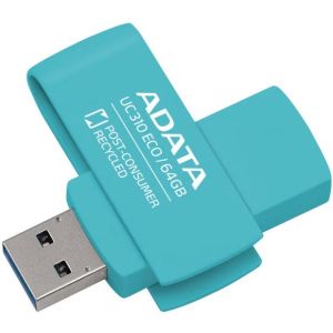 ADATA UC310 ECO/64GB/USB 3.2/USB-A/Verde UC310E-64G-RGN