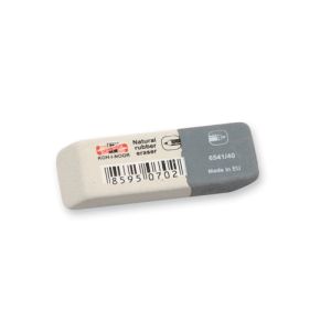 Cauciuc KOH-I-NOOR 6541/60, alb-gri