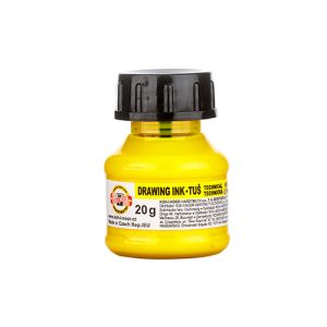 Cerneală tehnică KOH-I-NOOR 20 g, galbenă