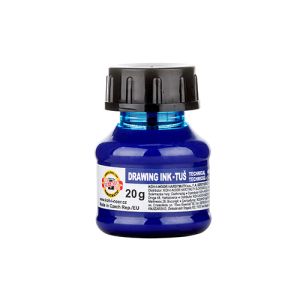 Cerneală tehnică KOH-I-NOOR 20 g, albastră