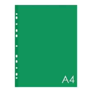 Europack A4 40 µm colorat - verde, lucios 100 buc