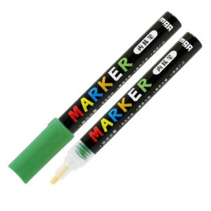 Marker acrilic M&G 2 mm acrilic, verde S500