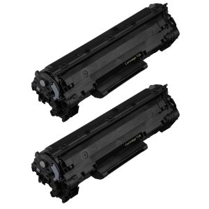 Toner Canon 728, CRG-728, pachet de două, negru (black), alternativ