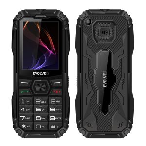 EVOLVEO MaxPhone A1, telefon Dual SIM cu buton, negru MP-A1-BK
