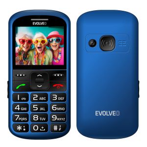 EVOLVEO EasyPhone XS, telefon mobil pentru seniori, albastru EP-570-XS-BL