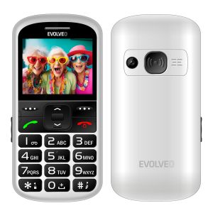 EVOLVEO EasyPhone XS, telefon mobil pentru seniori, alb EP-570-XS-WH