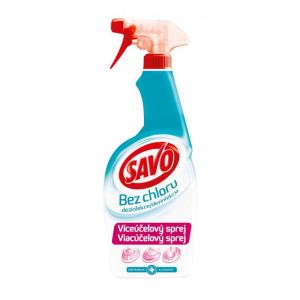 Spray multifuncțional Savo fără clor cu atomizor 700 ml portocaliu 