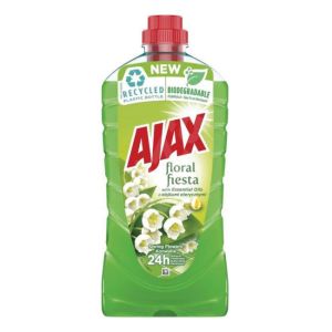 Soluție de curățat podele Ajax Floral Fiesta 1 l Flori de primăvară (verde) 