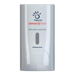 Dozator reîncărcabil pentru săpun lichid 1l Papernet antibacterian 