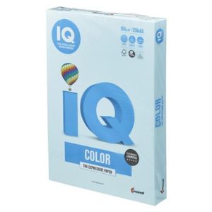 Hârtie colorată IQ albastru mediu MB30, A3 160g 