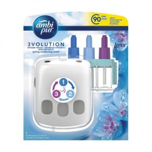 Odorizant electric de cameră Ambi Pur 3Volution + reumplere 20 ml Lenor 