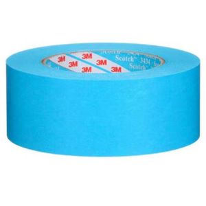 Bandă de mascare creponată 3M 3434 48mm x 50m albastră 