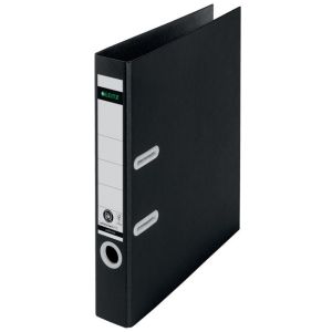 Dosar cu pârghie Leitz 180° Recycle 5cm negru 