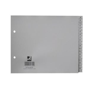 Distribuitor din plastic Q-onnect AZ gri 