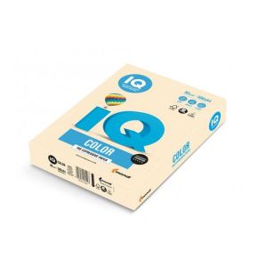 Hârtie colorată IQ color crem CR20, A4, 80g 