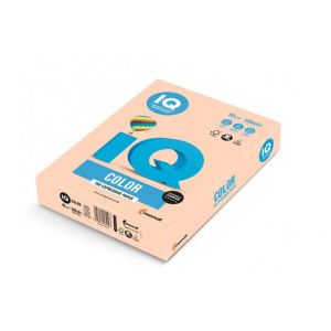 Hârtie colorată IQ color, somon pastel, SA24, A4, 80g 