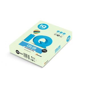 Hârtie colorată IQ verde pastel GN27, A4, 80g 