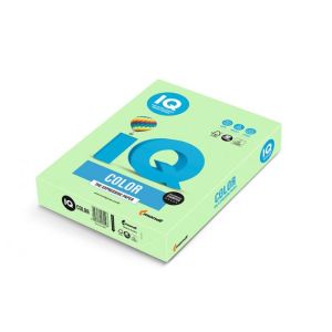 Hârtie colorată IQ verde mediu MG28, A4, 160g 