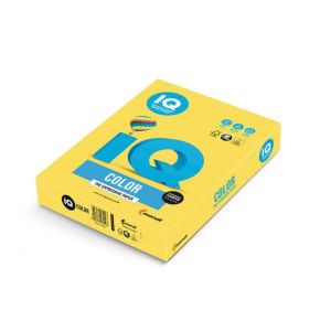 Hârtie colorată IQ galben canar CY39, A4, 80g 