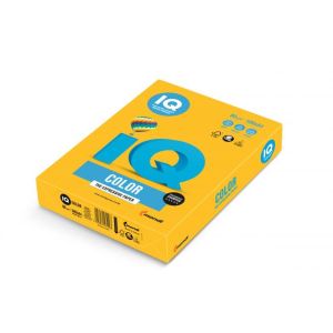Hârtie colorată IQ galben soare SY40, A4, 80g 