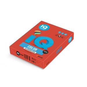Hârtie color IQ CO44 roșu coral, A4, 80g 