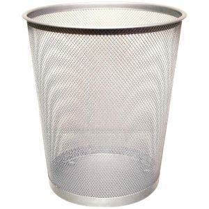 Coș de sârmă argintiu 19 ℓ 