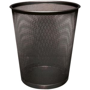 Coș de sârmă 19 ℓ negru 