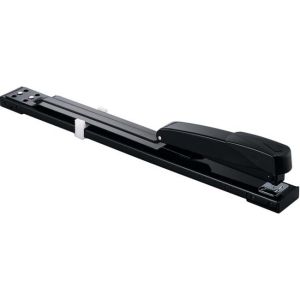 Capsator cu braț lung Q-CONNECT negru, 20 de coli 