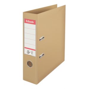 Dosar cu pârghie Esselte nr. 1, complet plastic, 7,5 cm, Naturele, nisip 