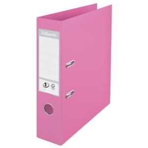 Pilă arc de pârghie Esselte No.1, integral din plastic, 7,5 cm, Solea, lavandă 