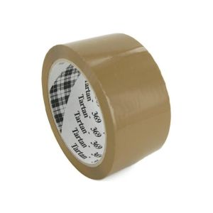 Bandă de ambalare tartan 50mm x 66m maro 