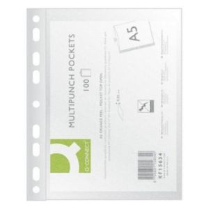 Carcasă Euro Q-CONNECT A5 mată 50 microfon în husă 