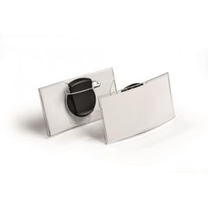 Etichetă acrilică rotundă DURABLE 75x40mm 25 buc 