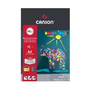 Desene color - bloc A4, amestec de 10 culori, 160g, „Sport” 