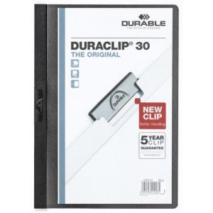 Carcasă DURACLIP Original cu 30 de clipuri, neagră 