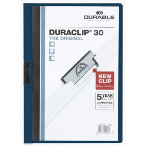 Carcasă DURACLIP Original cu 30 de clipuri, albastru închis 
