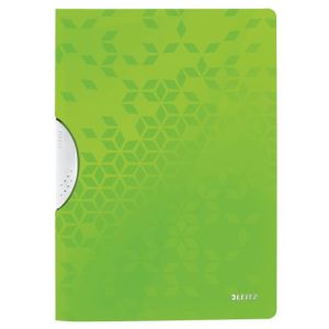 Carcasă cu clips din plastic Leitz WOW, verde 
