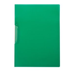 Capac cu clemă de plastic Q-CONNECT verde 