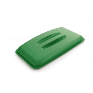 Capac pentru coș de gunoi din plastic DURABIN 60 verde 
