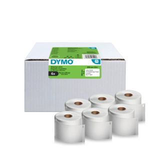 Etichete autoadezive Dymo LW 5XL 102x59 mm, mari, albe, pentru transport, 840 buc. 