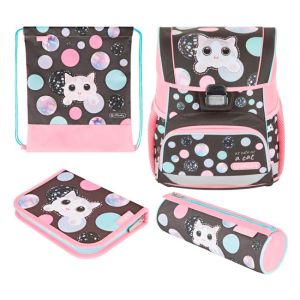 Set ghiozdan Herlitz Loop+ Cat 