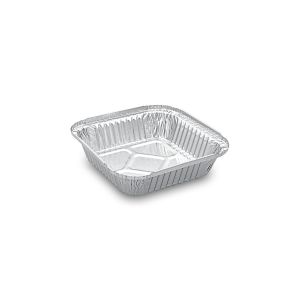 Bol (ALU) pătrat 164 x 164 x 36 mm 500ml [100 buc]