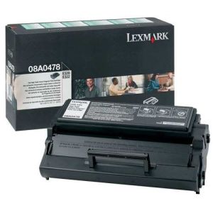Toner Lexmark 08A0478 (E320, E322), negru (black), original