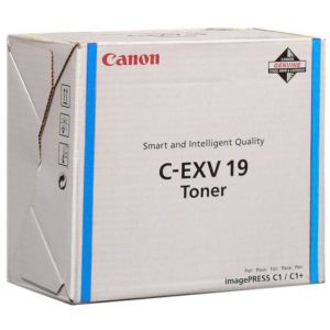Toner Canon C-EXV19C, azuriu (cyan), original