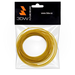 3DW - filament ABS 1.75mm auriu, 10m, imprimare 200-230°C D11611
