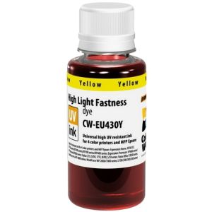 Cerneală pentru cartuşul Epson T2634 (26XL), dye, odolné voči UV, galben (yellow), 100 ml