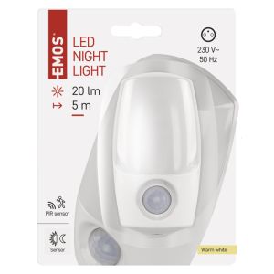 EMOS LED Nightlight P3318, PIR + senzor de noapte 1456000150