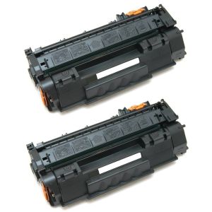 Toner HP Q7553XD (53X), pachet de două, negru (black), alternativ